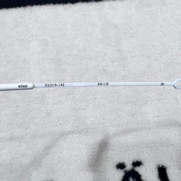 Alessandra Rich Linda Farrow Heart White Chain Pale Green Rectangular Sunglasses - Picture 9 of 10